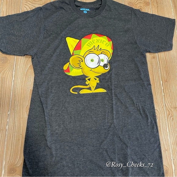 Dark Gray Cartoon Mouse Tee by - Picture 1 of 4